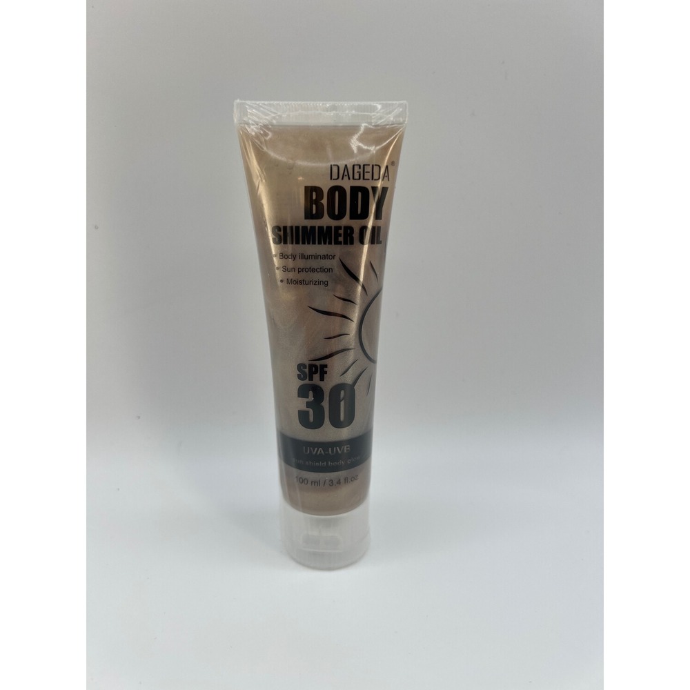 Dageda Body Shimmer Oil SPF 30 Sun Protection Moisturizing Illuminator 100ml
